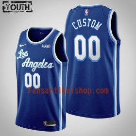 NBA Los Angeles Lakers Trikot Benutzerdefinierte Nike 2019-2020 Hardwood Classics Swingman - Kinder
